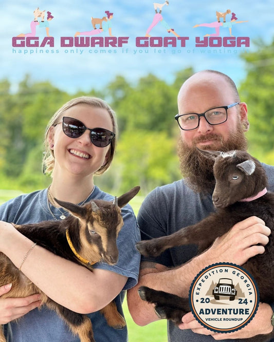 Adventure Vehicle Roundup Goat Yoga Class 4/20/24